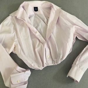 Gap crop drawstring top (last call item see below)